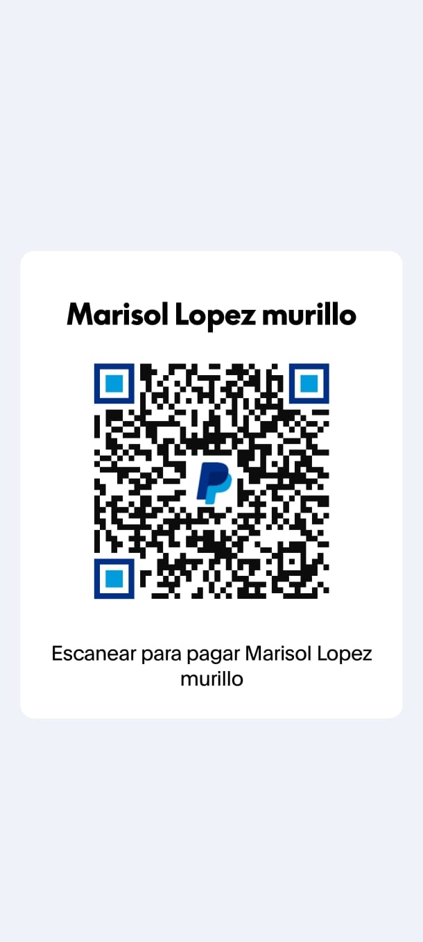 Código QR de pago PayPal